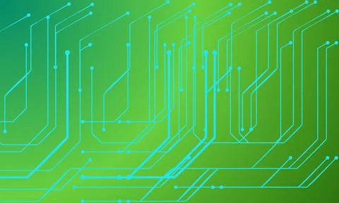 Abstract background, digital technology background, gradient background Stock Illustration