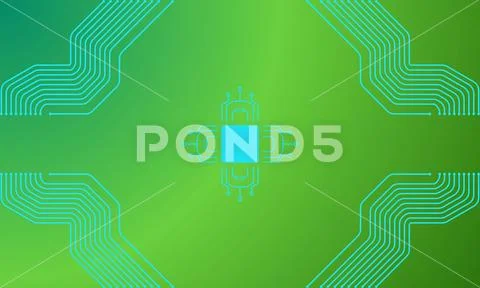 Abstract background, digital technology background, gradient background Illustrazione stock