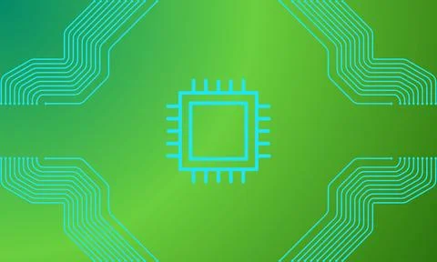 Abstract background, digital technology background, gradient background Stock-Illustration