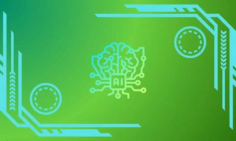 Abstract background, digital technology background, gradient background Stockillustratie