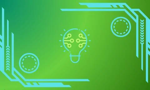 Abstract background, digital technology background, gradient background Stock-Illustration