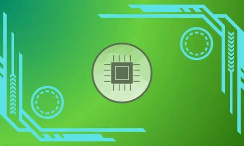 Abstract background, digital technology background, gradient background Stock-Illustration