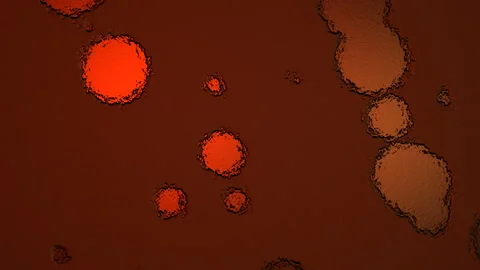 Abstract Background Digital Virus Coloured  21 Video stock 142500501