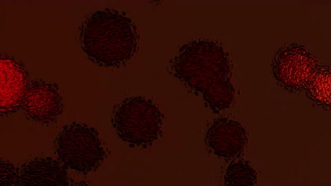 Abstract Background Digital Virus Coloured  26 Stock Footage 142509365