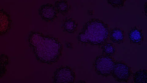 Abstract Background Digital Virus Coloured  30 Stock Footage 142514773