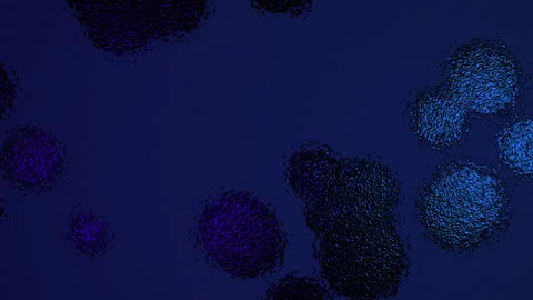 Abstract Background Digital Virus Coloured  34 Stock-Footage 142950999