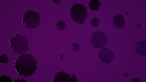 Abstract Background Digital Virus Coloured 40 Stock Footage 142960408