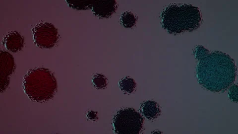 Abstract Background Digital Virus Coloured 42 Stock Footage 142960595