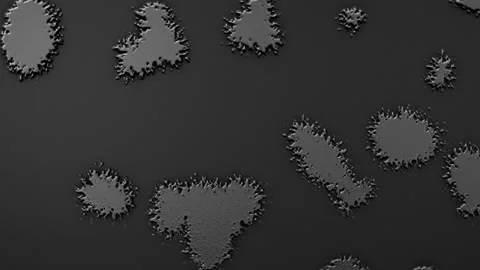 Abstract Background Digital Virus Greyscale 1 Stock-Footage 141821112