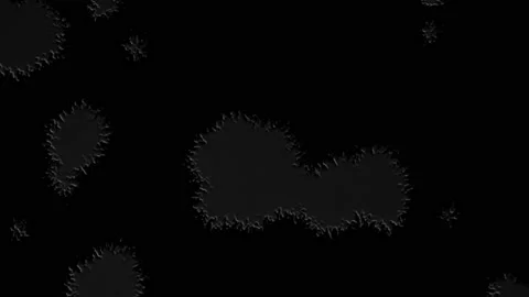 Abstract Background Digital Virus Greyscale 7 Stock Footage 141825917