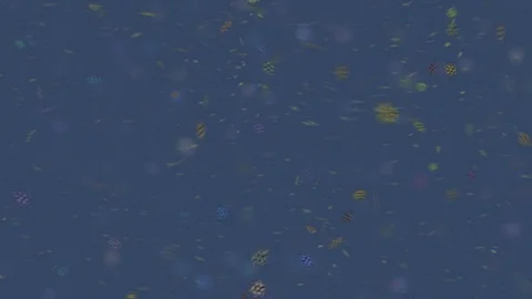 Abstract Background Digital Winter Snow 3 Stock Footage 99425833