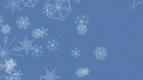 Abstract Background Digital Winter Snow 6 Video stock 99426965