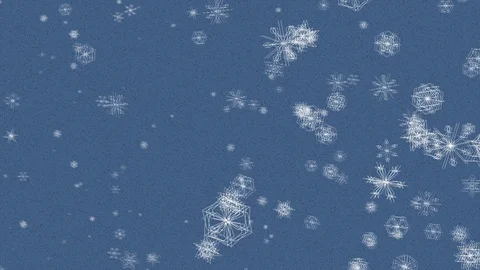 Abstract Background Digital Winter Snow 9 Stock Footage 99427098