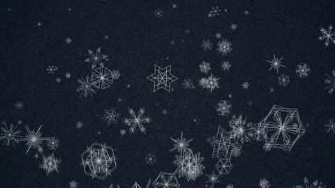Abstract Background Digital Winter Snow 17 Stock-Footage 99429492