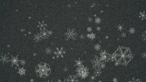 Abstract Background Digital Winter Snow 16 Stock Footage 99429708