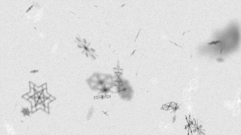 Abstract Background Digital Winter Snow 26 Video stock 99430549