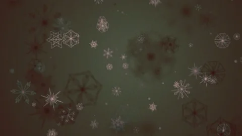 Abstract Background Digital Winter Snow 24 Stock Footage 99431129