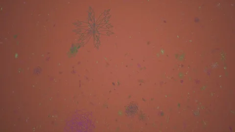 Abstract Background Digital Winter Snow 38 Stock Footage 99460125