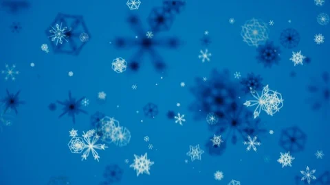 Abstract Background Digital Winter Snow 23 Stock-Footage 99476994