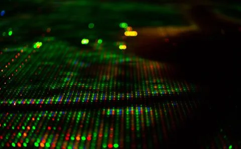 Abstract background of diodes Stock Photos