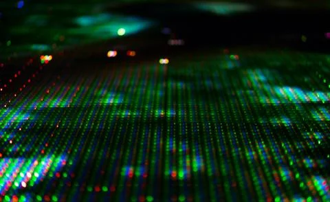 Abstract background of diodes Stock Photos