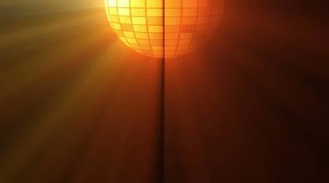 Abstract background with disco ball and lights Abstract background with di... Stock Photos