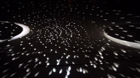 Abstract background with disco floor. Technology colorful backdrop Vídeos de archivo 71350601