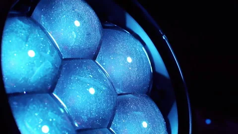 Abstract background of disco lights. Stock Footage 163049116