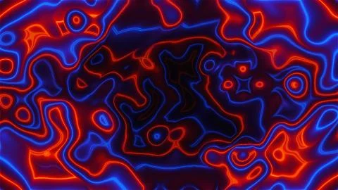 Abstract background with displasment effect, 3d render computer generating Stock Illustration