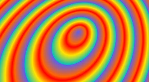 Abstract background of distorted concentric rings  Stock Photos
