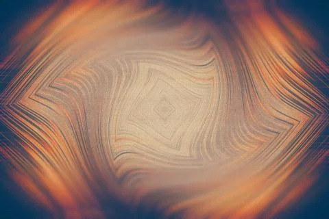 Abstract background the distortion of space geometry Stock Illustration