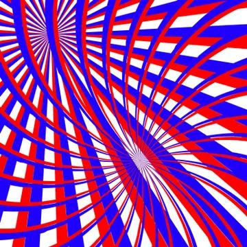 Abstract background of diverging rays Illustrazione stock