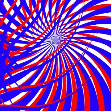 Abstract background of diverging rays Stock Illustration