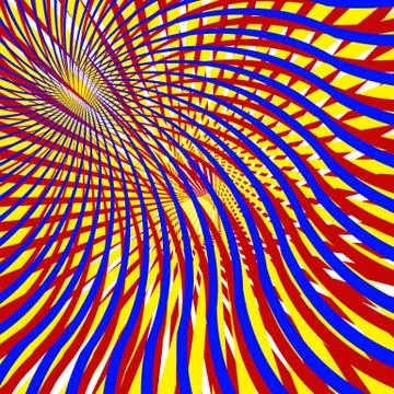 Abstract background of diverging rays Stock Illustration