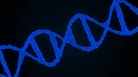 Abstract background with DNA Illustrazione stock