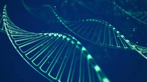 Abstract background . DNA molecule with X chromosomes Illustrazione stock