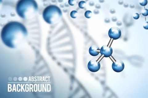 Abstract background . DNA molecule with X chromosomes Stock Photos
