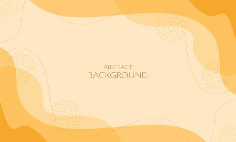 Abstract background with doodle shape and line art Stock Illustration