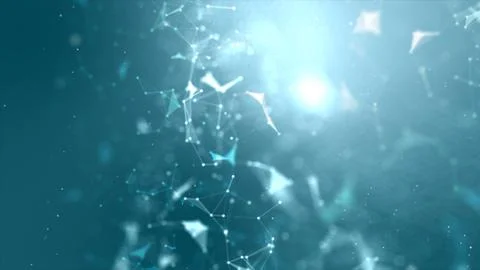 Abstract background Dot and connect line for cyber technology futuristic and 스톡 일러스트