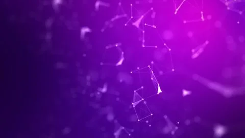 Abstract background Dot and connect line for cyber technology futuristic and Stockillustratie