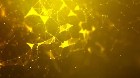 Abstract background Dot and connect line for cyber technology futuristic an.. Stock Illustration