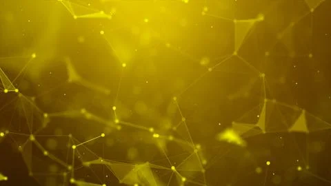 Abstract background Dot and connect line for cyber technology futuristic an.. Illustrazione stock