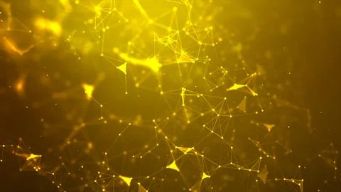 Abstract background Dot and connect line for cyber technology futuristic an.. 스톡 일러스트