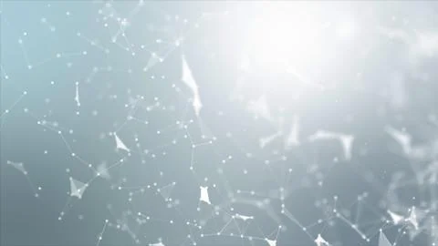 Abstract background Dot and connect line Stock Photos