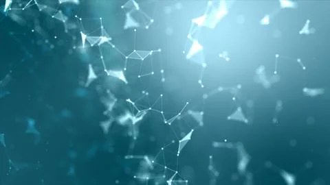 Abstract background Dot and connect line for cyber technology futuristic and Stock Photos