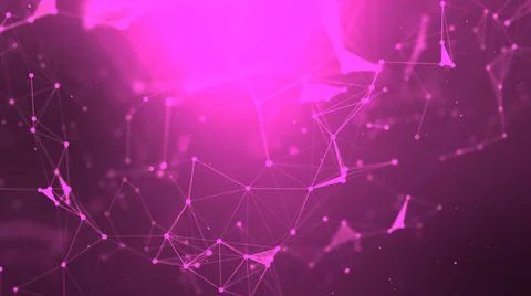 Abstract background Dot and connect line for cyber technology futuristic and  Stock Photos