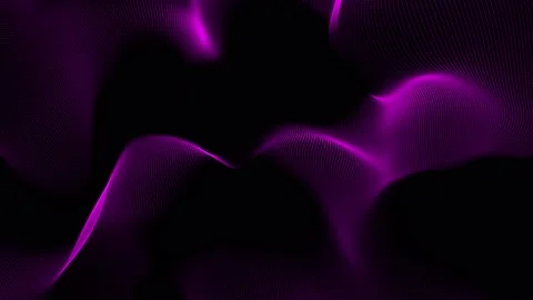 Abstract background with dot connection wave. Purple color trapcode form wa.. Stock-Footage 237430352