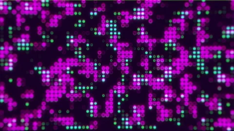 Abstract background dot motion graphic Video stock 277339629