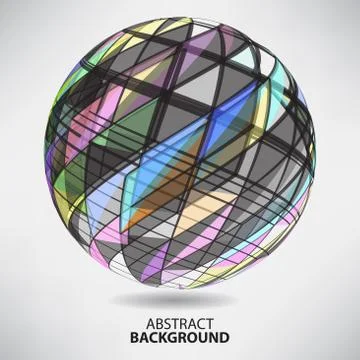 Abstract background with dots and lines on theme digital technol Illustrazione stock