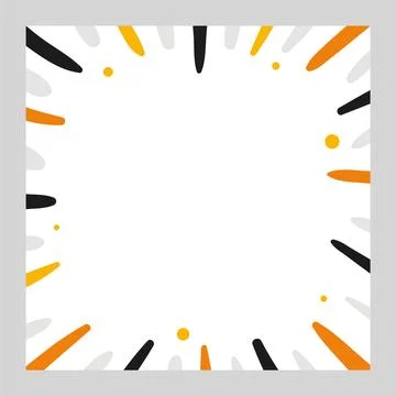 Abstract background with dots and lines in comic motion frame, vector  Stock Illustration